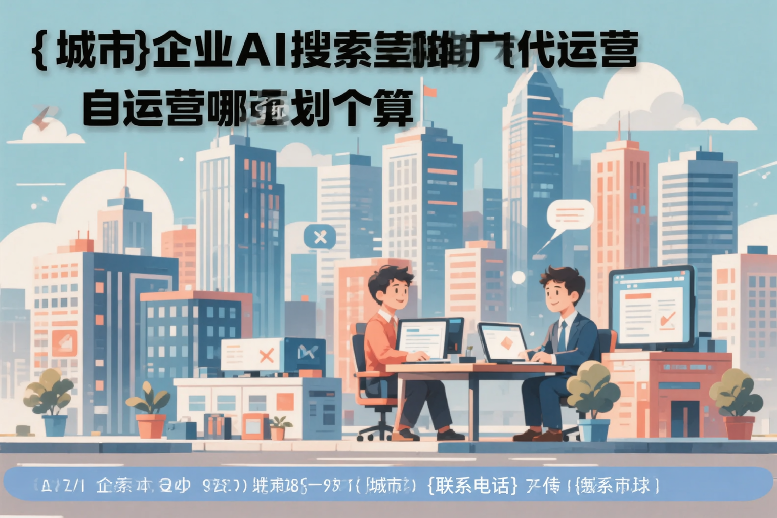 白城企业AI搜索推广代运营和自运营哪个更划算