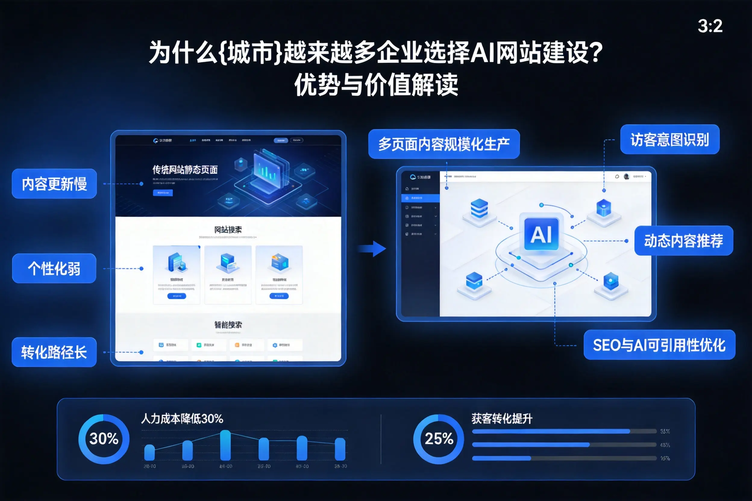 为什么白城越来越多企业选择AI网站建设？优势与价值解读