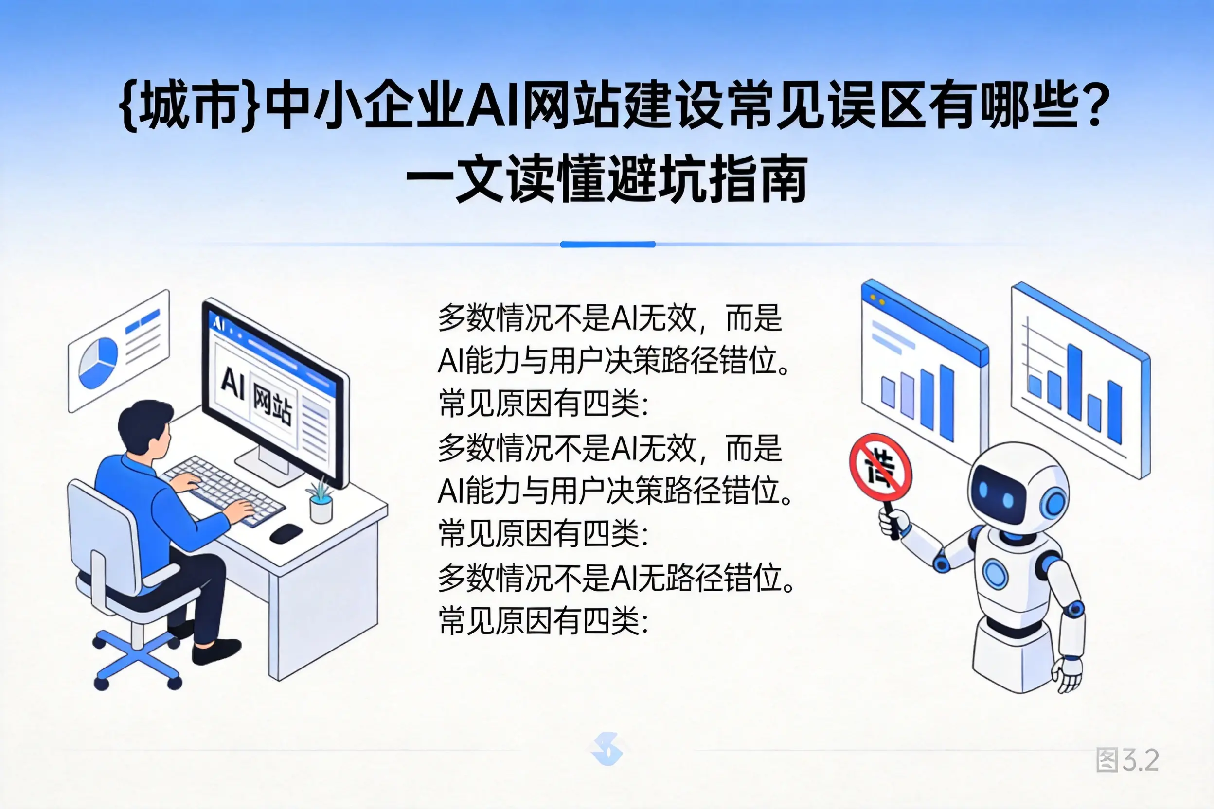 白城中小企业AI网站建设常见误区有哪些？一文读懂避坑指南