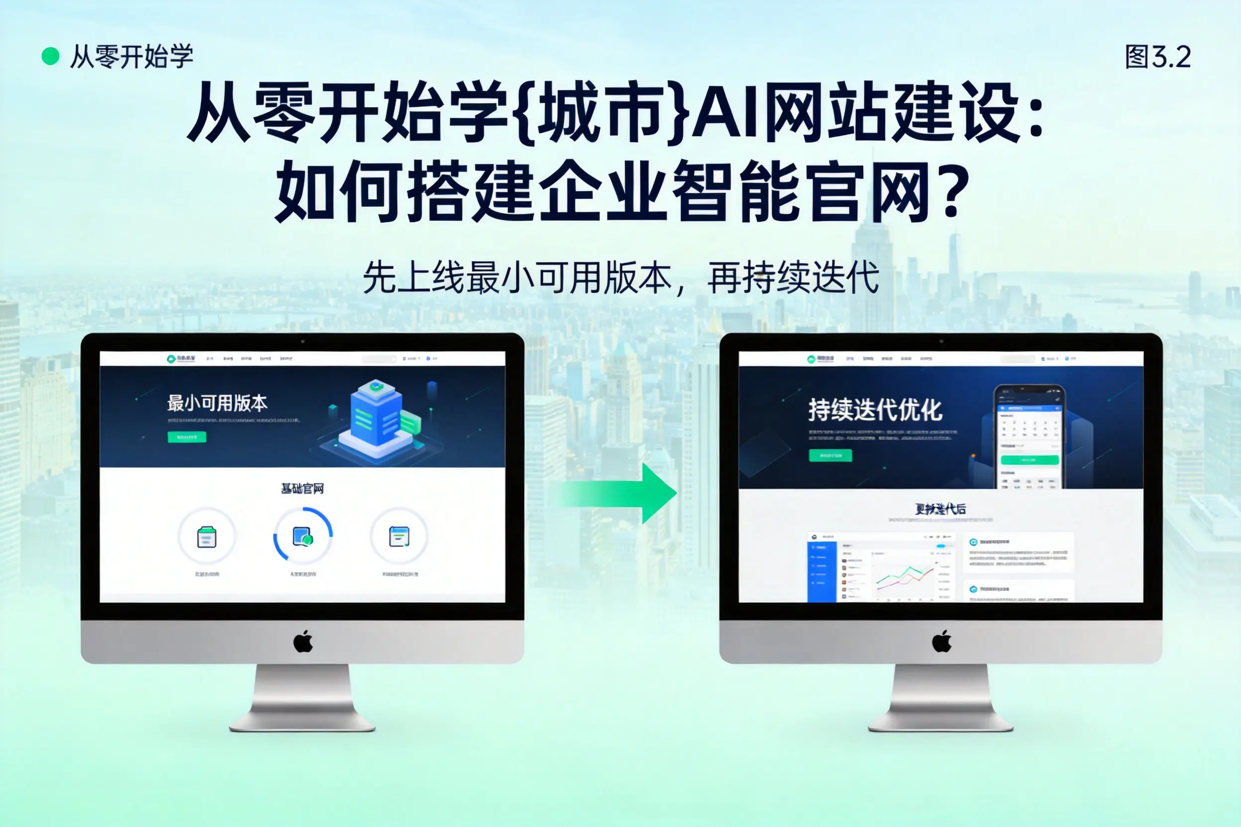 从零开始学白城AI网站建设：如何搭建企业智能官网？