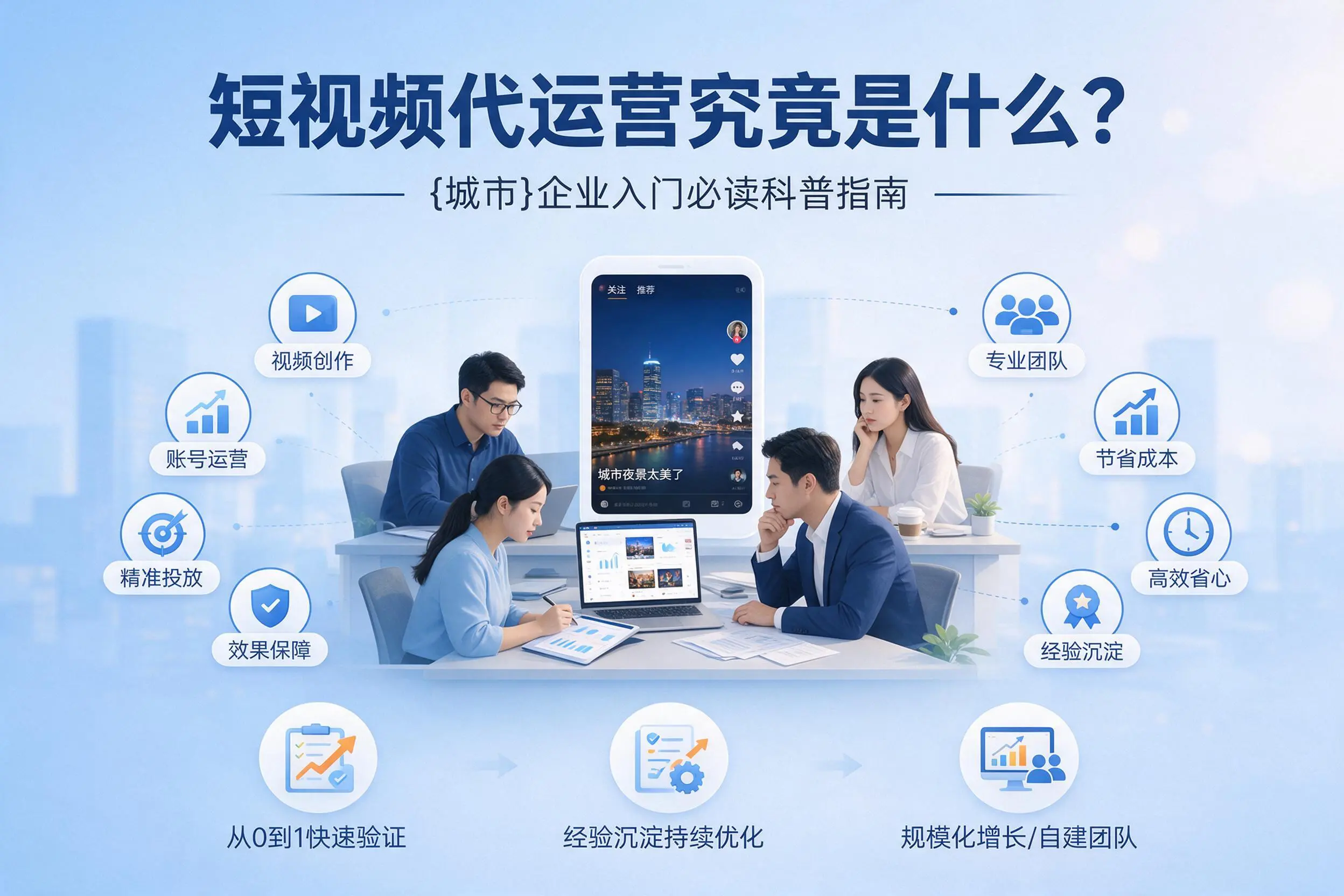 短视频代运营究竟是什么？白城企业入门必读科普指南